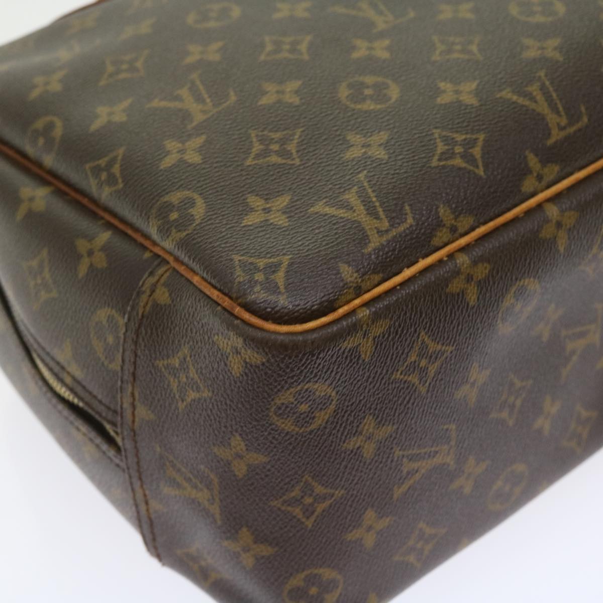 LOUIS VUITTON Monogram Deauville Hand Bag M47270 LV Auth bs9298