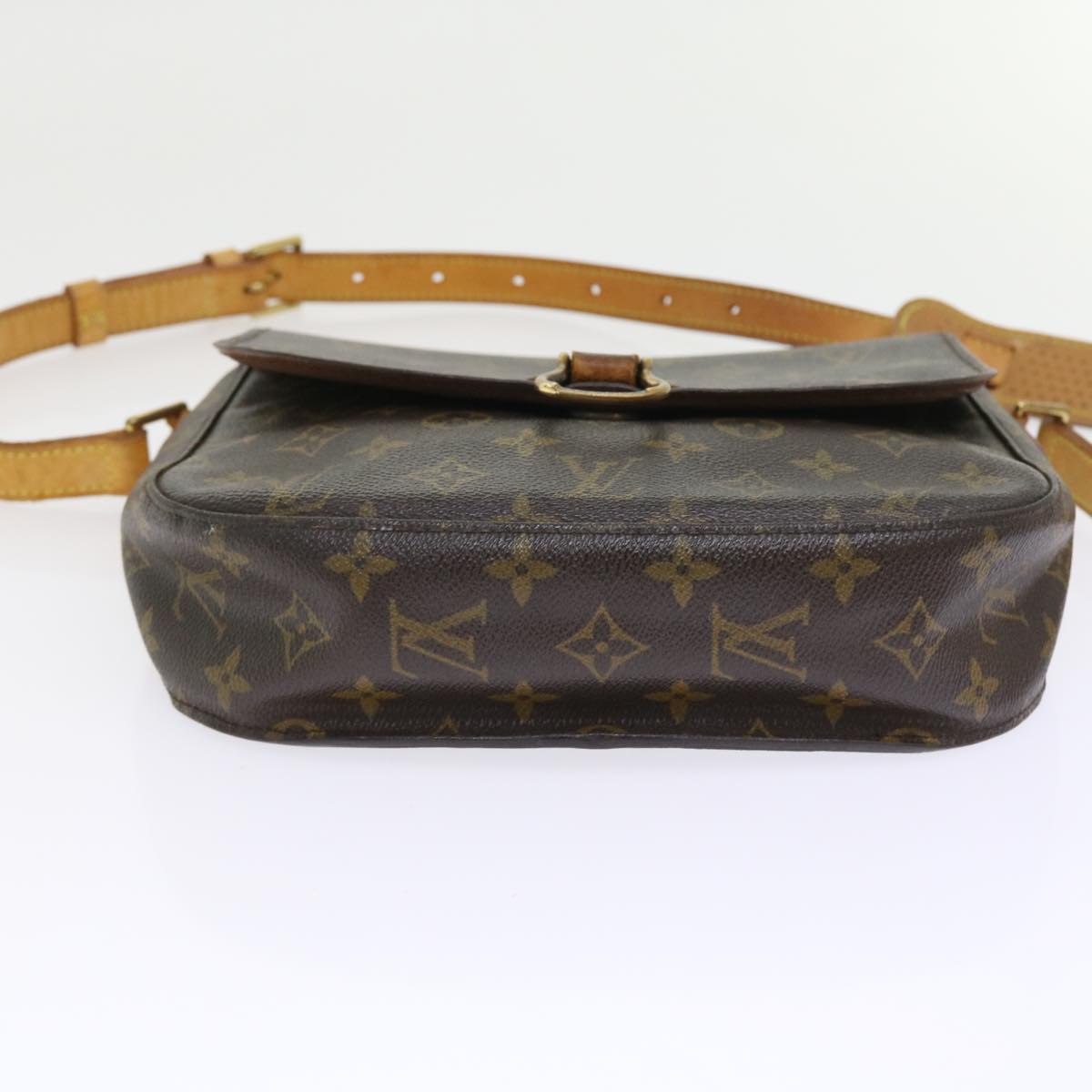 LOUIS VUITTON Monogram Saint Cloud GM Shoulder Bag M51242 LV Auth bs9303