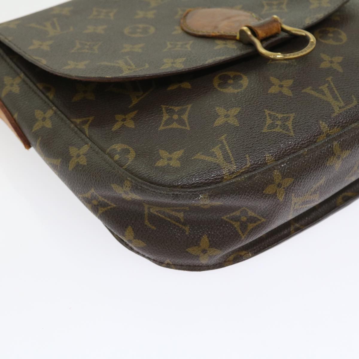 LOUIS VUITTON Monogram Saint Cloud GM Shoulder Bag M51242 LV Auth bs9303