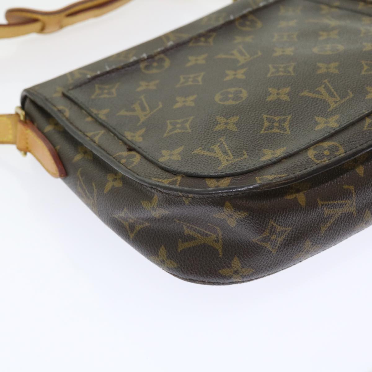 LOUIS VUITTON Monogram Saint Cloud GM Shoulder Bag M51242 LV Auth bs9303