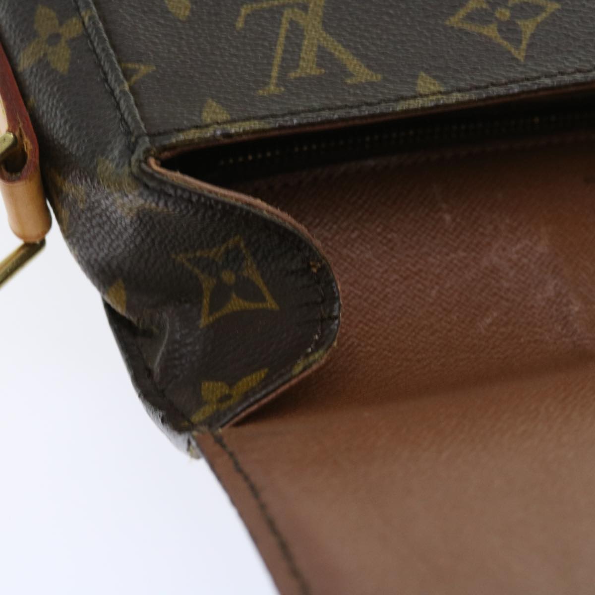 LOUIS VUITTON Monogram Saint Cloud GM Shoulder Bag M51242 LV Auth bs9303