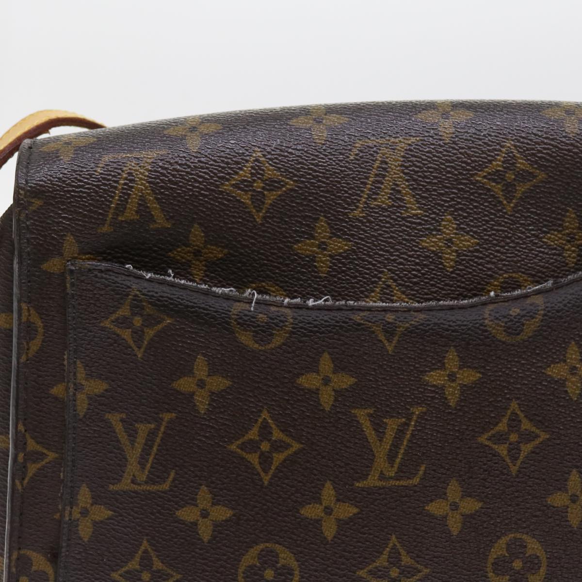 LOUIS VUITTON Monogram Saint Cloud GM Shoulder Bag M51242 LV Auth bs9303