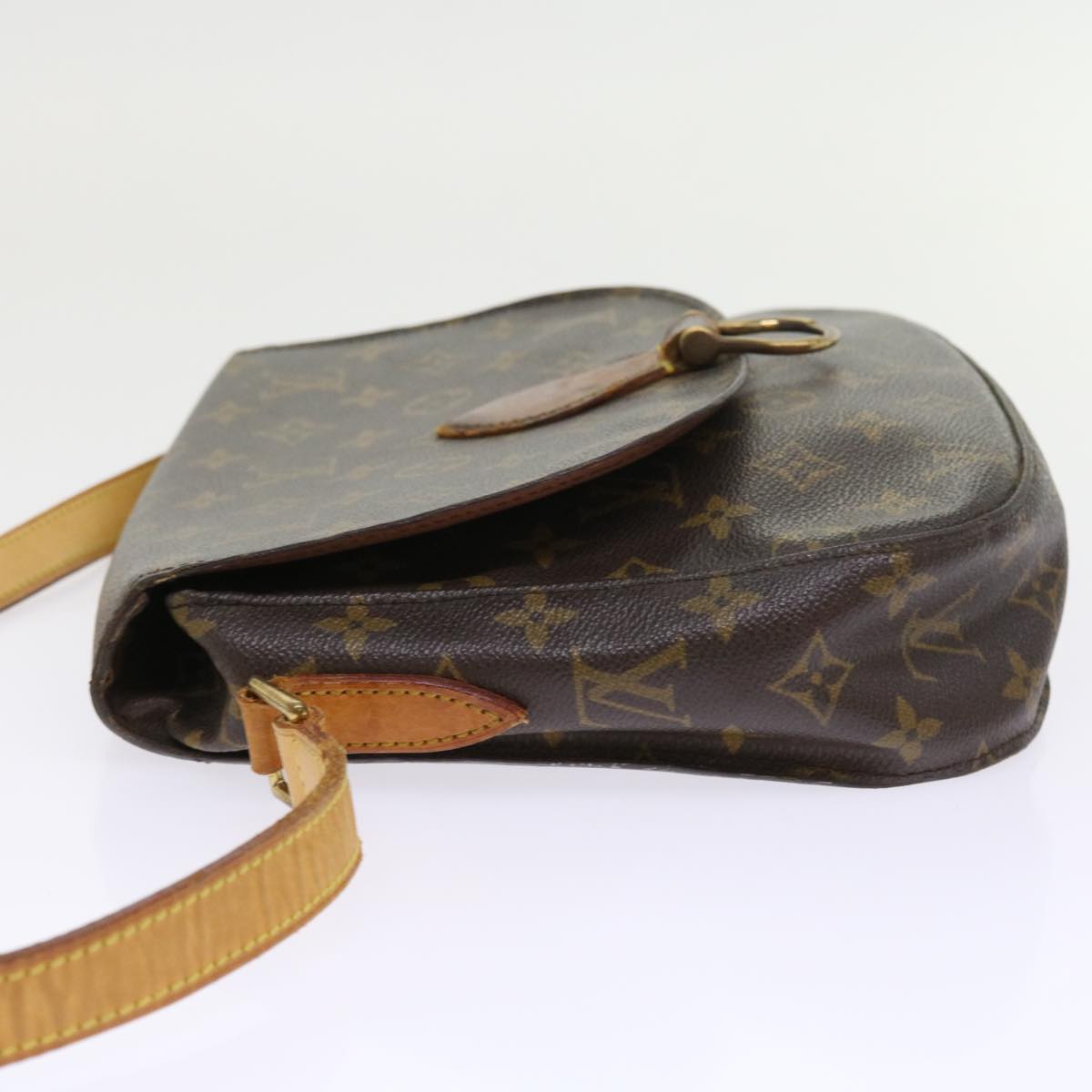 LOUIS VUITTON Monogram Saint Cloud GM Shoulder Bag M51242 LV Auth bs9303