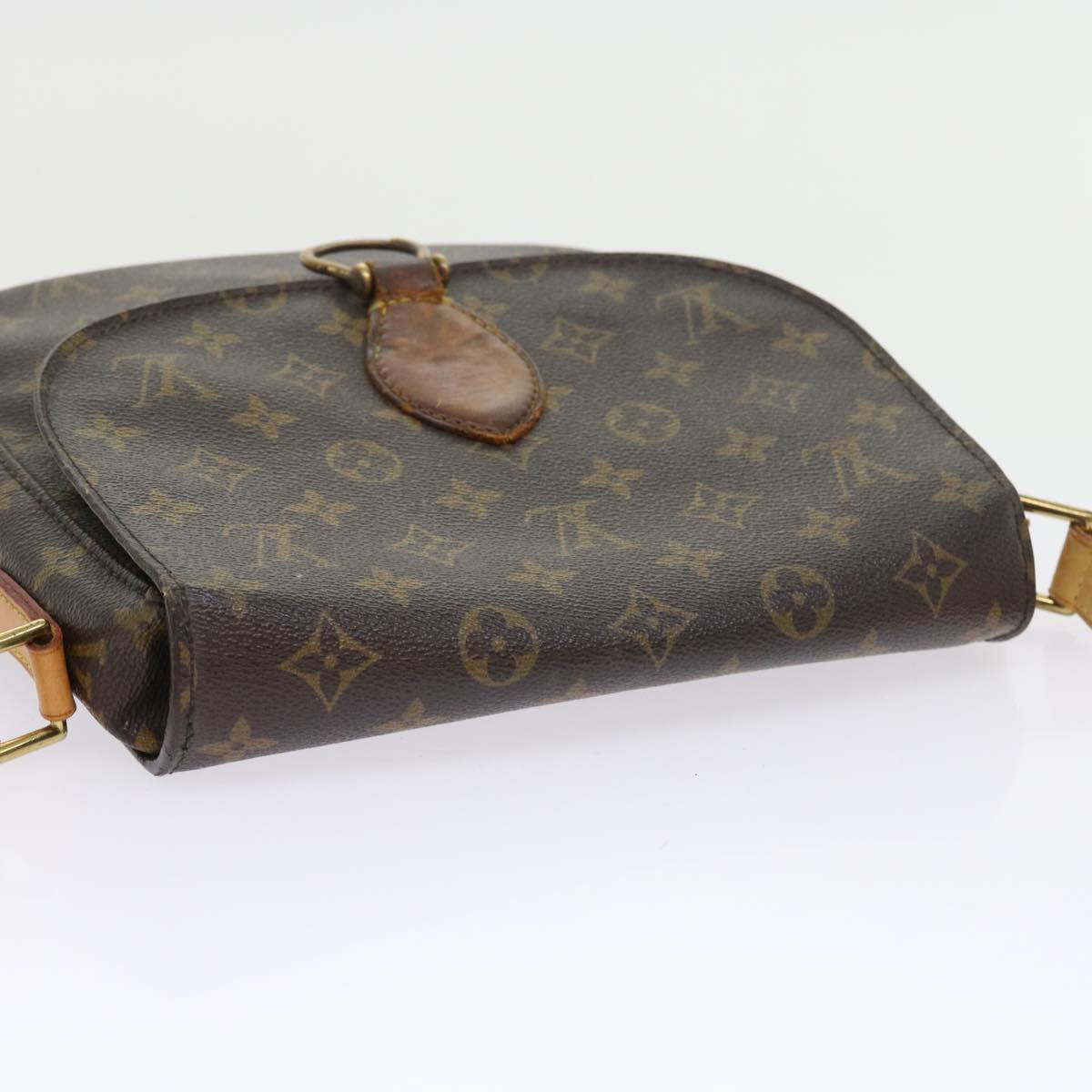 LOUIS VUITTON Monogram Saint Cloud GM Shoulder Bag M51242 LV Auth bs9303