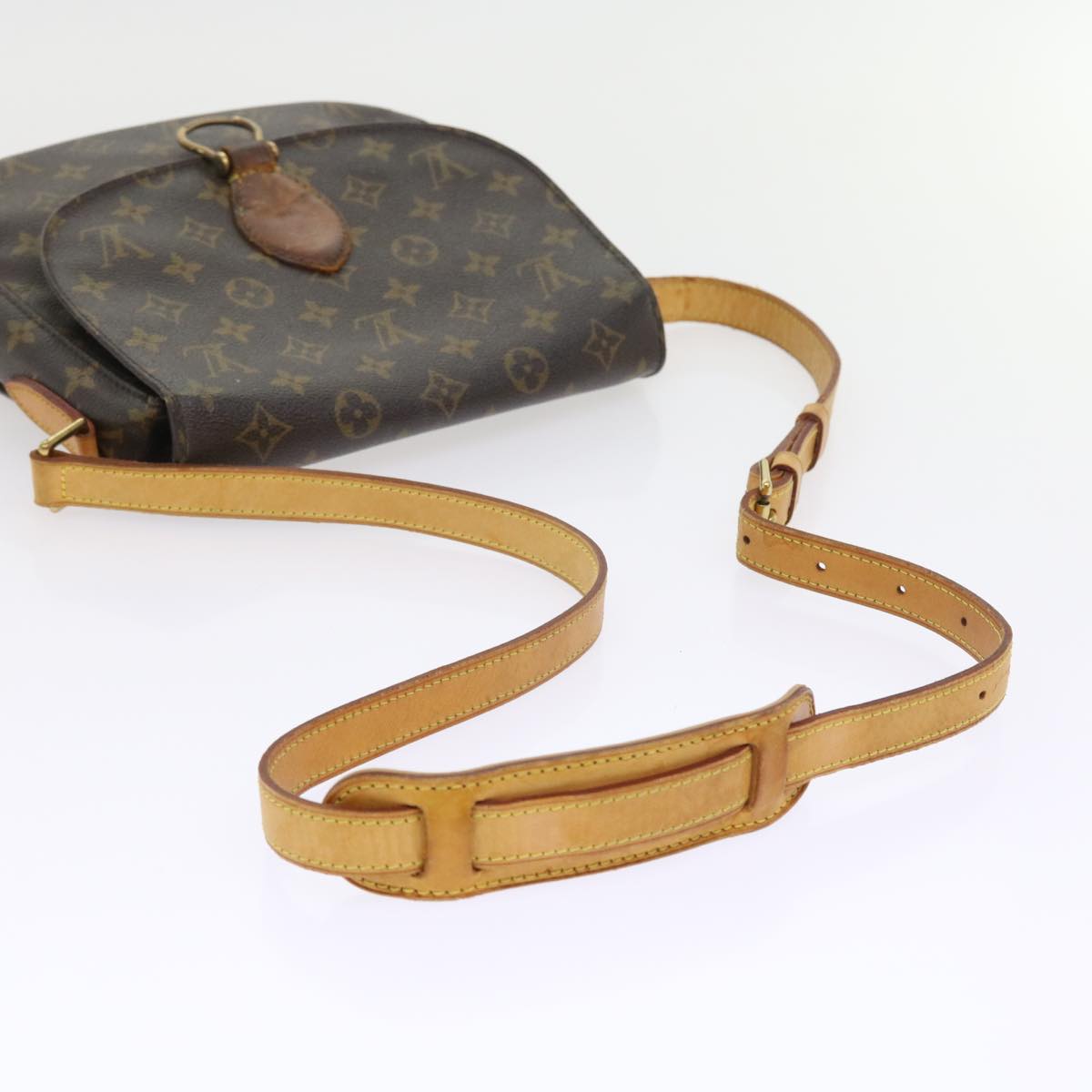 LOUIS VUITTON Monogram Saint Cloud GM Shoulder Bag M51242 LV Auth bs9303