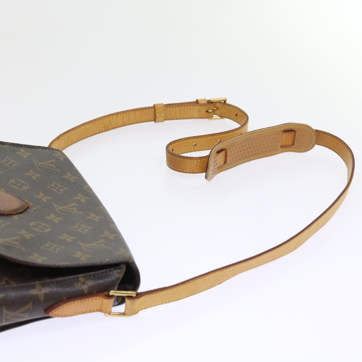 LOUIS VUITTON Monogram Saint Cloud GM Shoulder Bag M51242 LV Auth bs9303