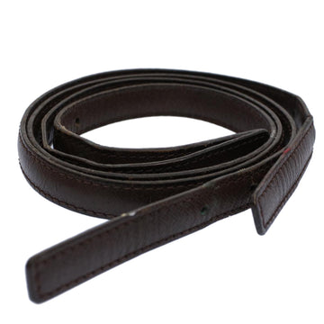 LOUIS VUITTON Shoulder Strap For Male Leather 19.7""""""""-22"""""""" Brown LV Auth bs9322 - 0