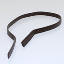 LOUIS VUITTON Shoulder Strap For Male Leather 19.7""""""""-22"""""""" Brown LV Auth bs9322-6