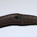 LOUIS VUITTON Shoulder Strap For Male Leather 19.7""""""""-22"""""""" Brown LV Auth bs9322-7