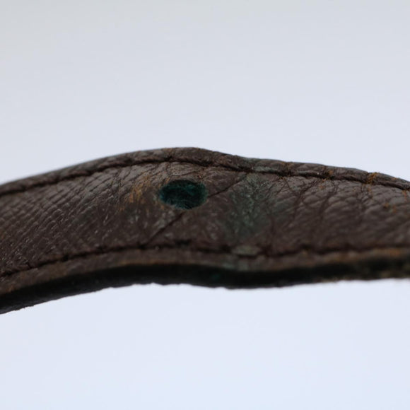 LOUIS VUITTON Shoulder Strap For Male Leather 19.7""""""""-22"""""""" Brown LV Auth bs9322