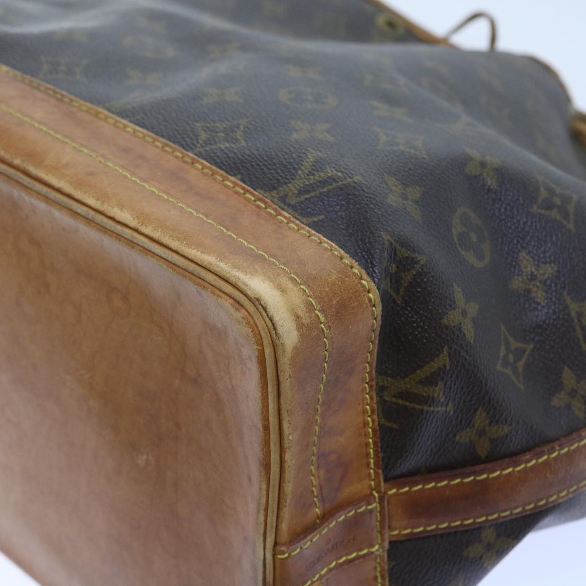 LOUIS VUITTON Monogram Noe Shoulder Bag M42224 LV Auth bs9349