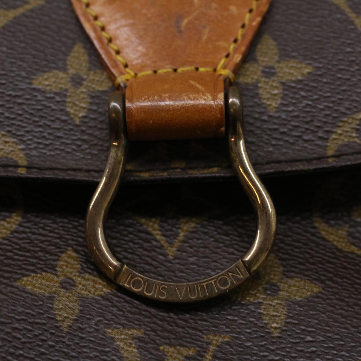 LOUIS VUITTON Monogram Saint Cloud GM Shoulder Bag M51242 LV Auth bs9371