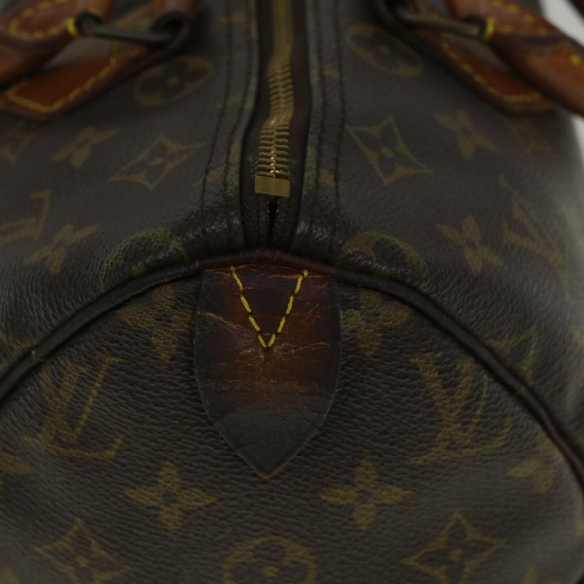 LOUIS VUITTON Monogram Speedy 30 Hand Bag M41526 LV Auth bs9420