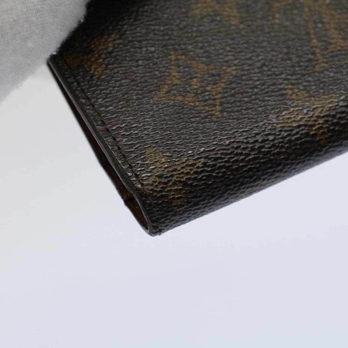 LOUIS VUITTON Monogram Porte Monnaie Billets Viennois Wallet M61663 Auth bs9452