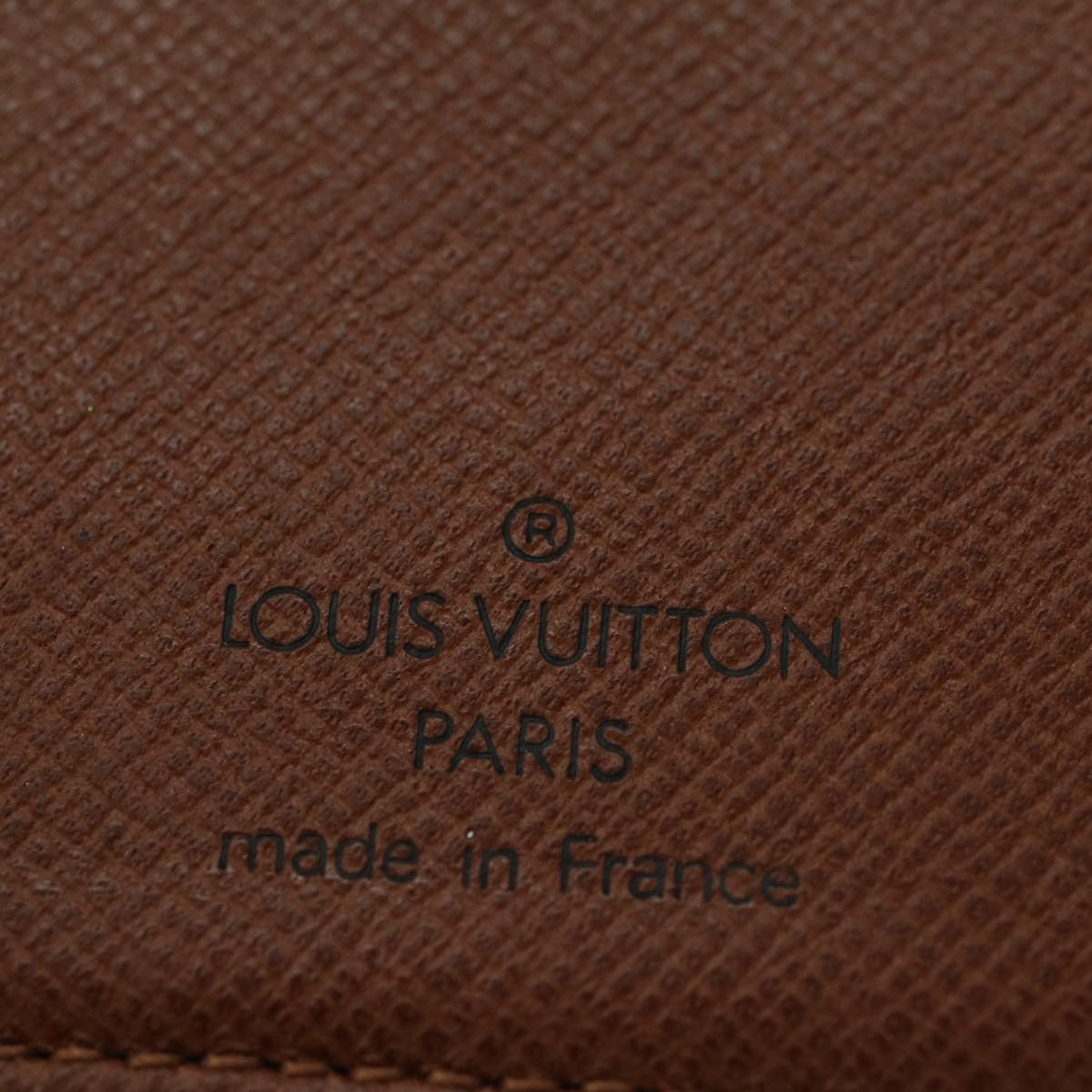 LOUIS VUITTON Monogram Agenda PM Day Planner Cover R20005 LV Auth bs9469