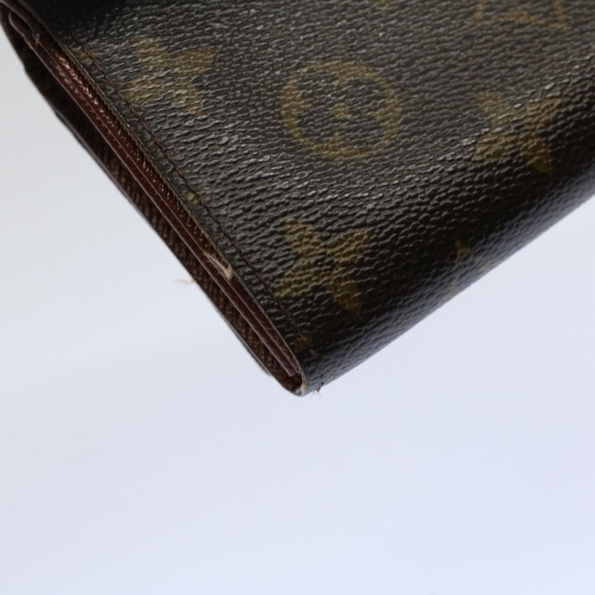 LOUIS VUITTON Monogram Portefeuille Tresol Wallet M61736 LV Auth bs9474