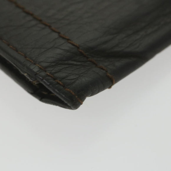 LOUIS VUITTON Utah Porte Valeurs Cartes Credit Billfold Brown M92999 Auth bs9481