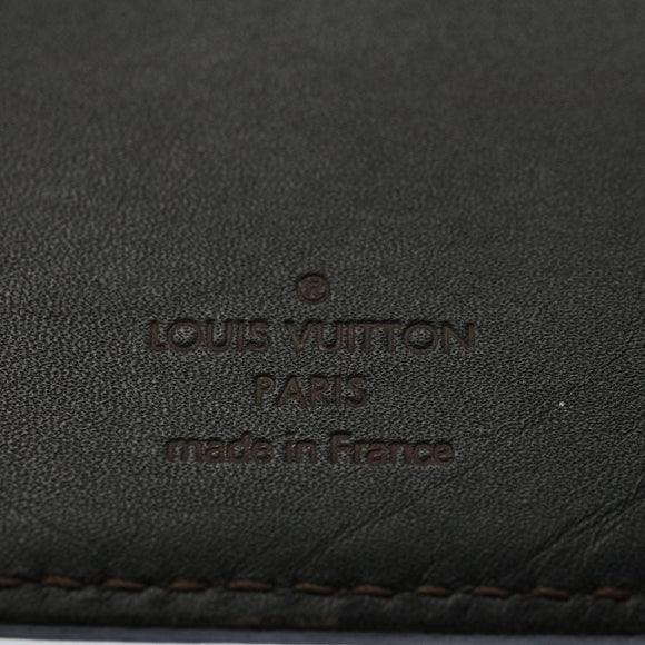 LOUIS VUITTON Utah Porte Valeurs Cartes Credit Billfold Brown M92999 Auth bs9481