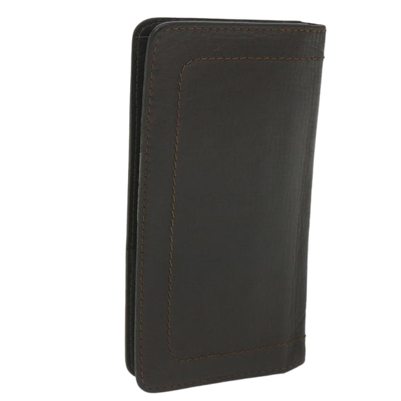 LOUIS VUITTON Utah Porte Valeurs Cartes Credit Billfold Brown M92999 Auth bs9481