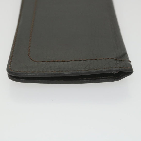 LOUIS VUITTON Utah Porte Valeurs Cartes Credit Billfold Brown M92999 Auth bs9481