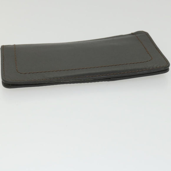 LOUIS VUITTON Utah Porte Valeurs Cartes Credit Billfold Brown M92999 Auth bs9481