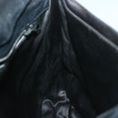 BALLY Shoulder Bag Leather Black Auth bs9505-20