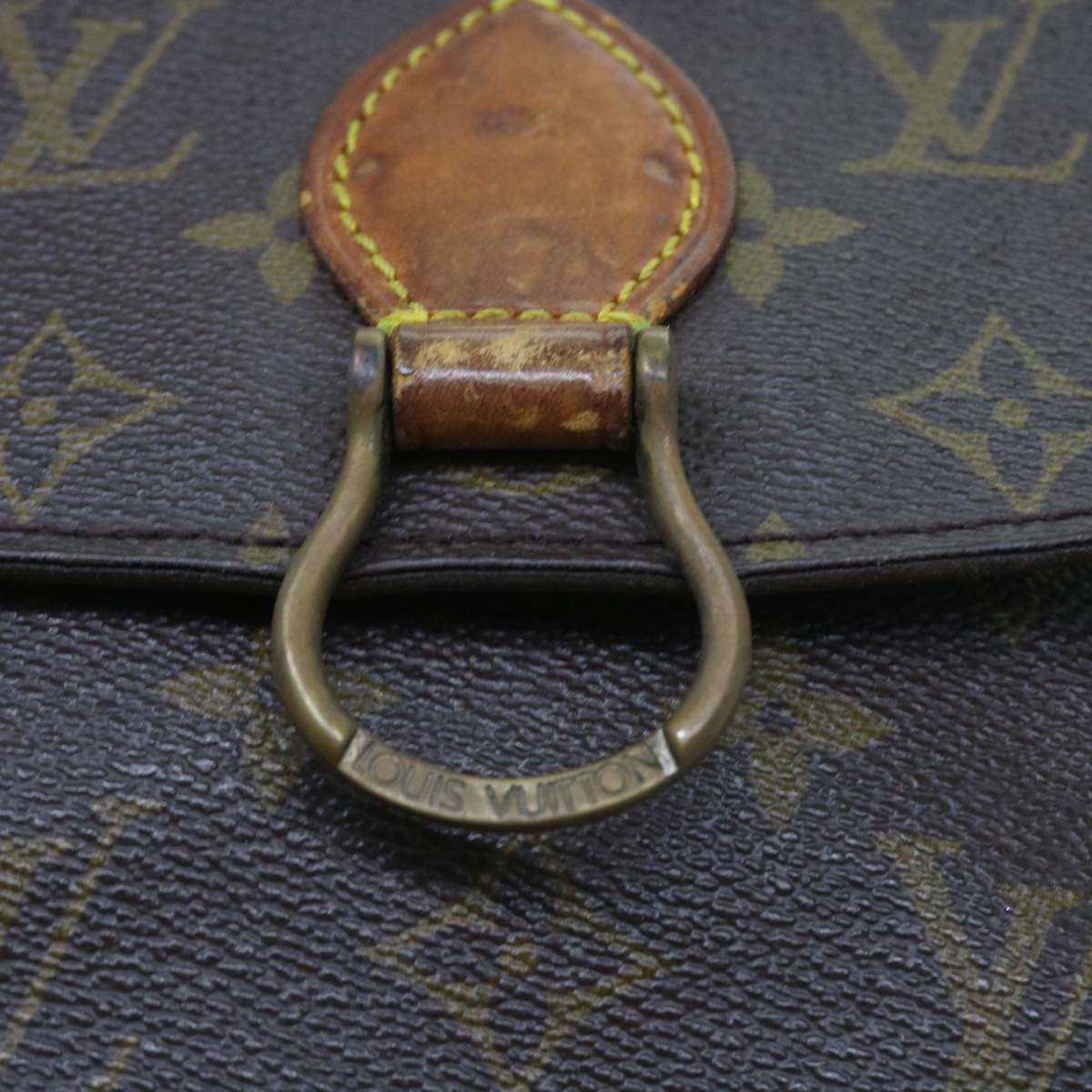 LOUIS VUITTON Monogram Saint Cloud MM Shoulder Bag M51243 LV Auth bs9518