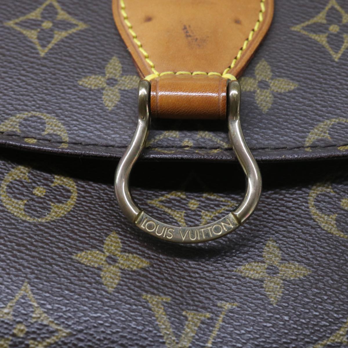 LOUIS VUITTON Monogram Saint Cloud GM Shoulder Bag M51242 LV Auth bs9522