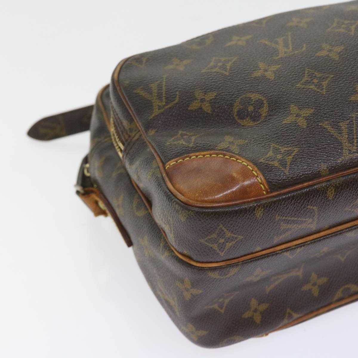 LOUIS VUITTON Monogram Nile Shoulder Bag M45244 LV Auth bs9523