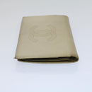 CHANEL Wallet Caviar Skin Silver CC Auth bs9534-4