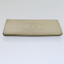 CHANEL Wallet Caviar Skin Silver CC Auth bs9534-6