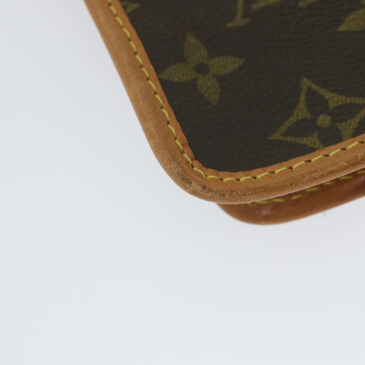 LOUIS VUITTON Monogram Racket Case LV Auth bs9542