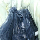 CHANEL Cococoon Hand Bag Nylon Gray CC Auth bs9551-20