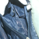 CHANEL Cococoon Hand Bag Nylon Gray CC Auth bs9551-21