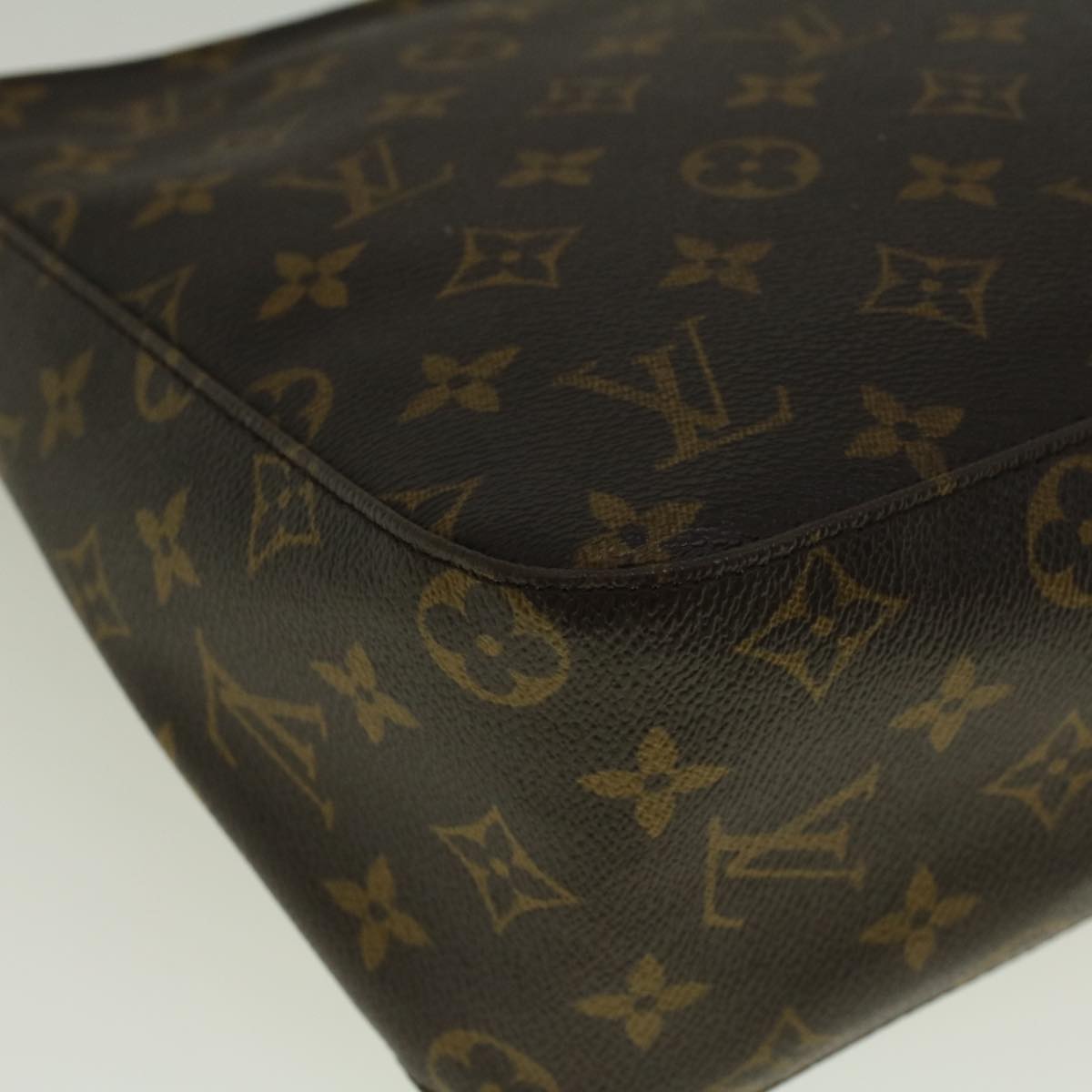 LOUIS VUITTON Monogram Looping MM Shoulder Bag M51146 LV Auth bs9556