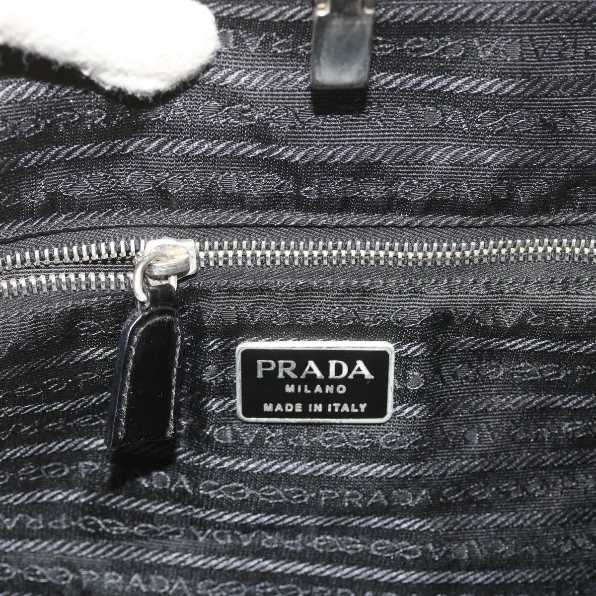 PRADA Shoulder Bag Nylon Black Auth bs9594