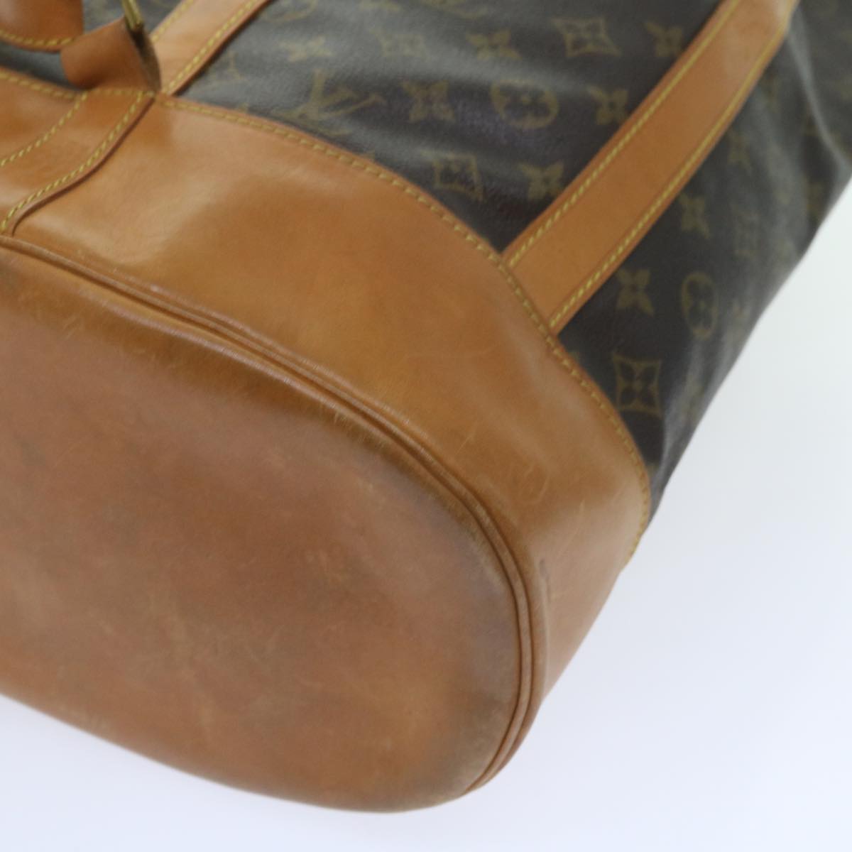 LOUIS VUITTON Monogram Randonnee GM Shoulder Bag M42244 LV Auth bs9674