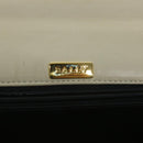 BALLY Quilted Hand Bag Leather Beige Auth bs9678-17