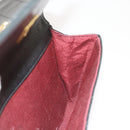 CHANEL Chain Shoulder Bag Lamb Skin Black CC Auth bs9680-22