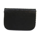 CHANEL Chain Shoulder Bag Lamb Skin Black CC Auth bs9680-2