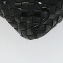 BALLY Shoulder Bag Leather Black Auth bs9690-15