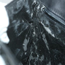 BALLY Shoulder Bag Leather Black Auth bs9690-19