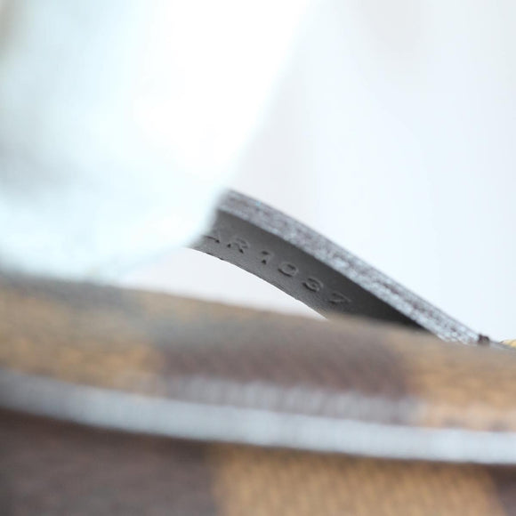 LOUIS VUITTON Damier Ebene Etui Okapi PM Pouch N61738 LV Auth bs9699V