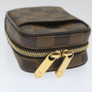 LOUIS VUITTON Damier Ebene Etui Okapi PM Pouch N61738 LV Auth bs9699V-5