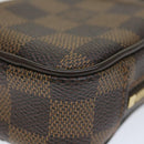 LOUIS VUITTON Damier Ebene Etui Okapi PM Pouch N61738 LV Auth bs9699V-7