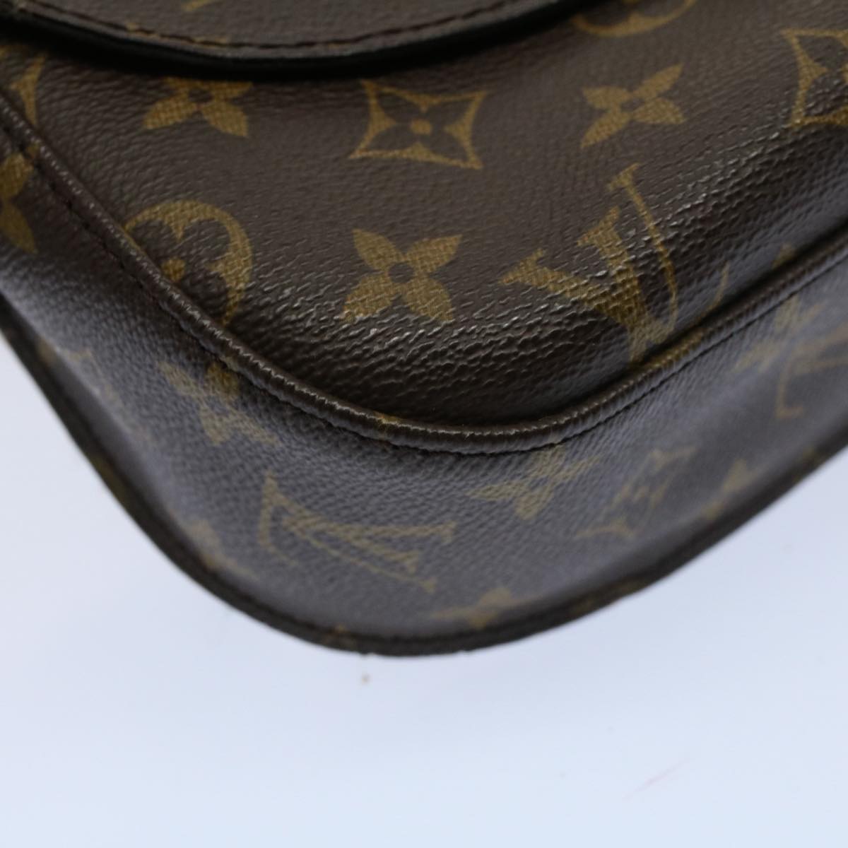 LOUIS VUITTON Monogram Saint Cloud GM Shoulder Bag M51242 LV Auth bs9774