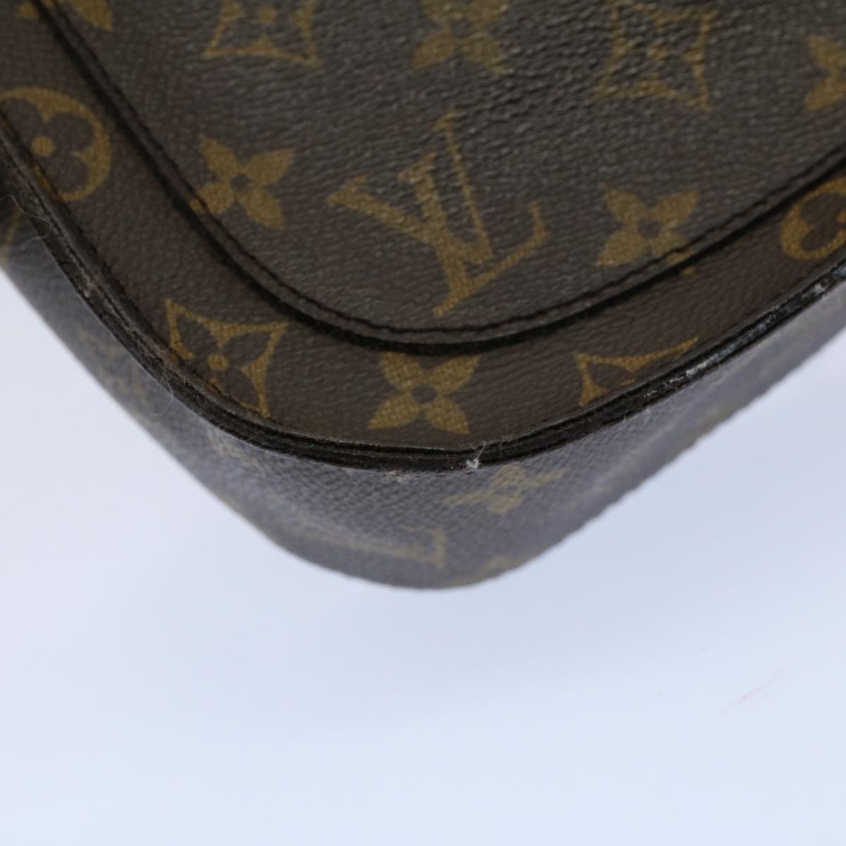 LOUIS VUITTON Monogram Saint Cloud GM Shoulder Bag M51242 LV Auth bs9774