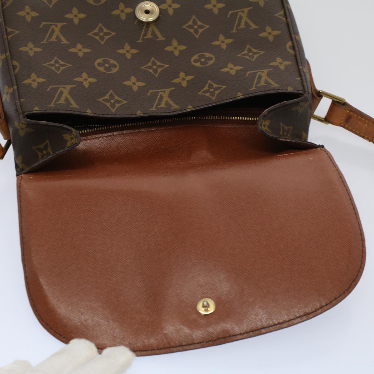 LOUIS VUITTON Monogram Saint Cloud GM Shoulder Bag M51242 LV Auth bs9774