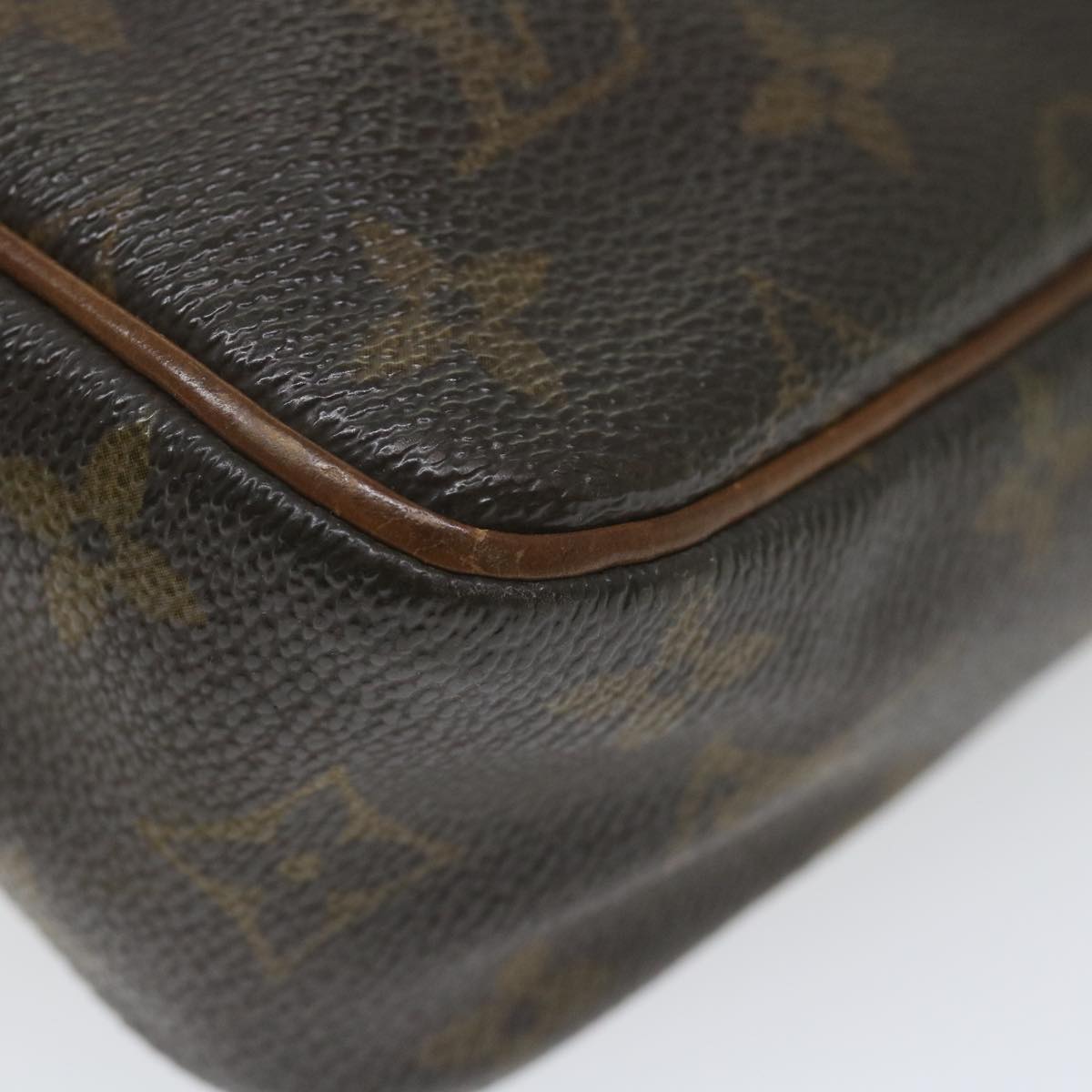 LOUIS VUITTON Monogram Compiegne 23 Clutch Bag M51847 LV Auth bs9803