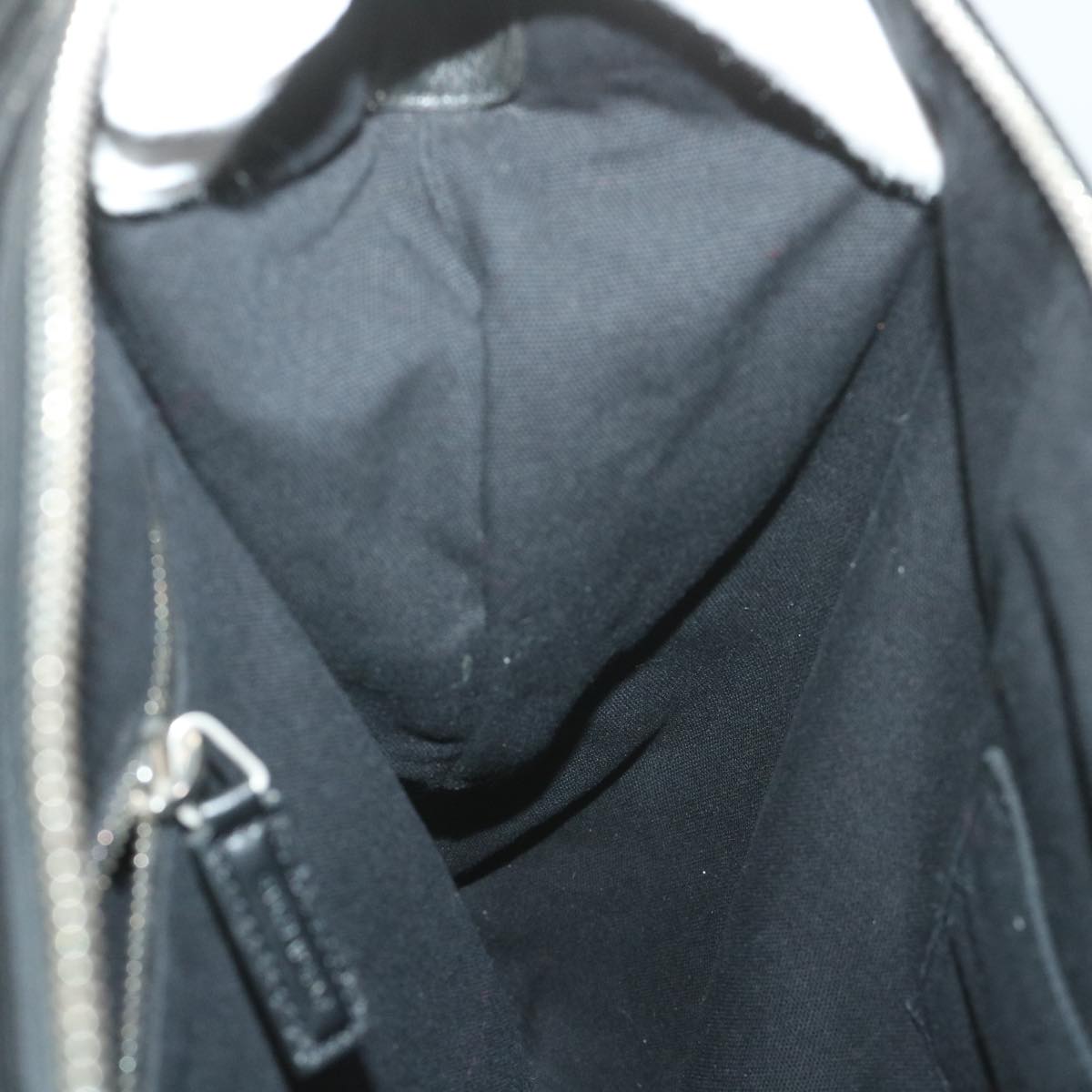SAINT LAURENT Shoulder Bag Suede 2way Black Auth bs9821